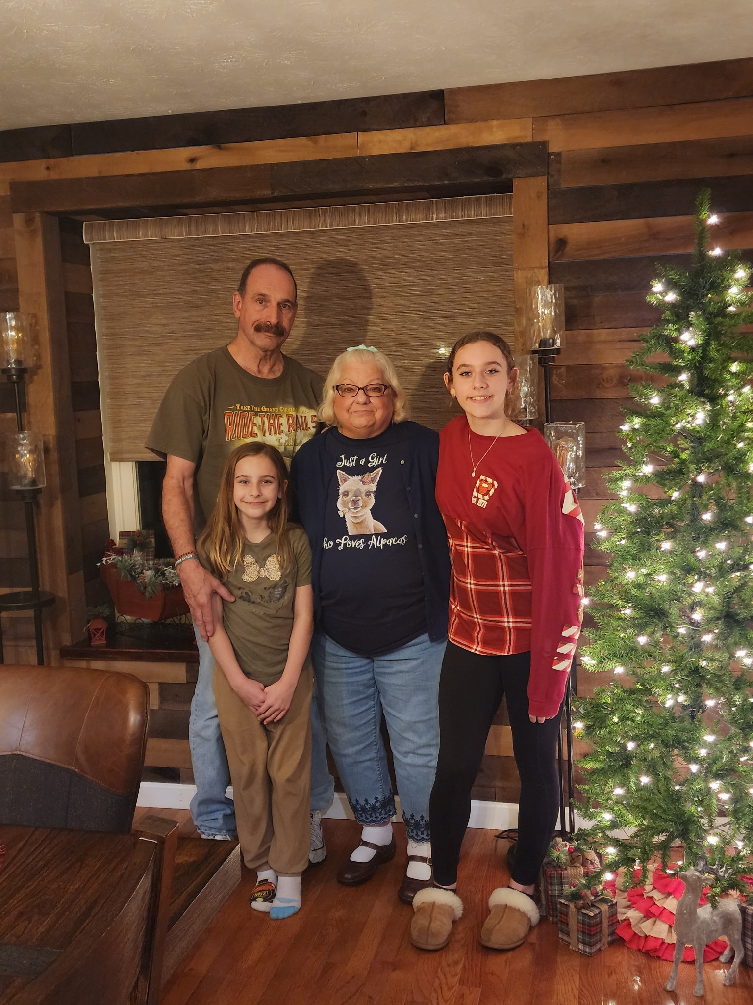 Paula, Moe and Granddaughters